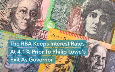 The RBA Keeps Interest Rates At 4.1% Prior To Philip Lowe’s Exit As Governor